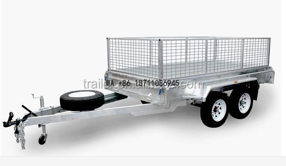 Heavy Equipment Trailer - مقطورة صندوقية مجلفنة بالكامل 6x4 7x4