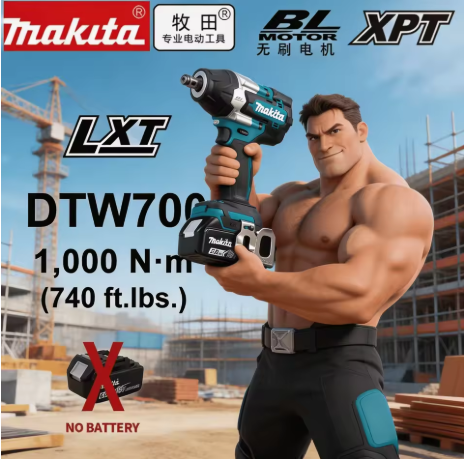مفتاح ربط كهربائي لاسلكي ماكيت - مراجعة Heavy Equipment Battery وسعره