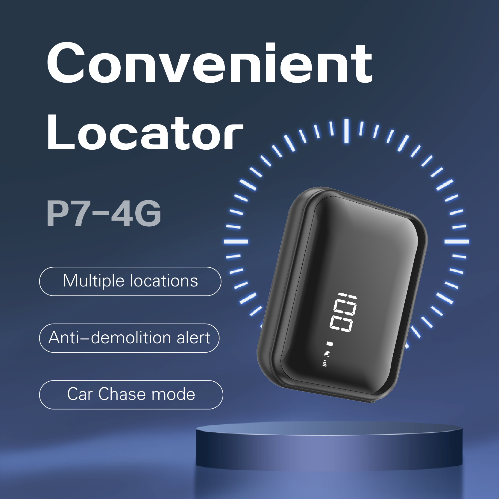 جهاز تتبع محمول P7 صغير للسيار - مراجعة Heavy Equipment Gps Tracker وسعره